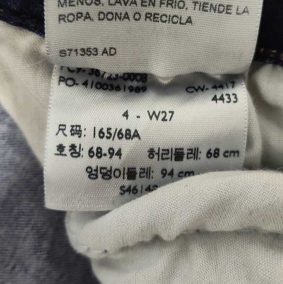 Denizen from Levi's Dark Blue Skinny Jeans - Picture 7 of 11